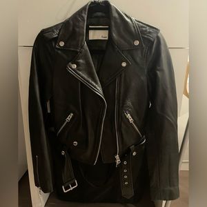 WILFRED FREE LEATHER LENNON JACKET